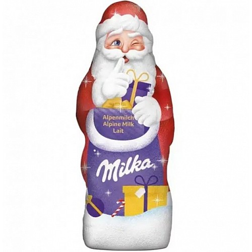 Шоколадний дід мороз Milka Chocolate Santa Claus - Alpine Milk 175 g