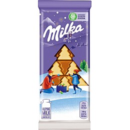  Шоколад Milka Молочний з бiлим шоколадом 100 г