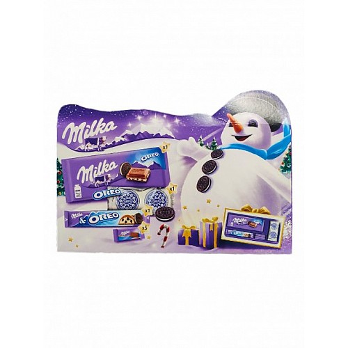 Новогодний набор MILKA OREO BOX 182 г