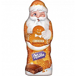 Шоколадная фигурка Milka Weihnachtsmann Lebkuchen Geschmack 100 g