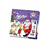 Шоколадний адвент календар Milka Christmas Friends з пазлами та наклейками 143г