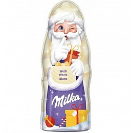 Большой Дед Мороз Milka White Choco 90g