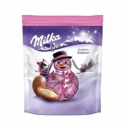 Новорічні цукерки Milka Bonbons Lait petillant Knetter 86g