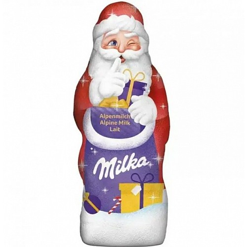 Шоколадний дід мороз Milka Chocolate Santa Claus - Alpine Milk 45 g