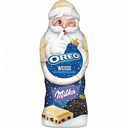 Шоколадная фигурка Milka Santa Claus Oreo White Choco 100 g