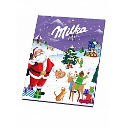 Адвент календарь Milka с шоколадными конфетами 90г