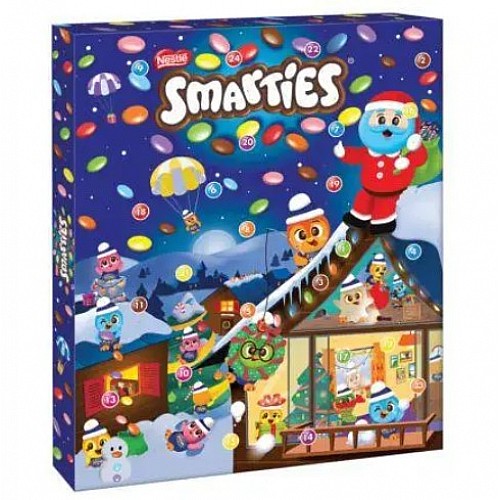 Адвент календар Nestle Smarties Advent Calendar 335 g