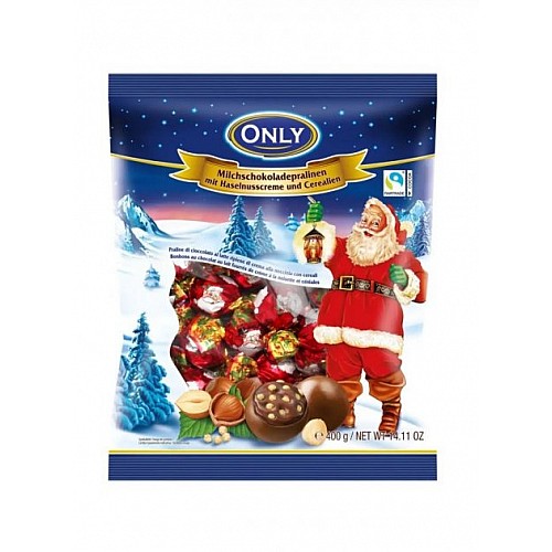 Рождественские конфеты ONLY с ореховым кремом 400г
