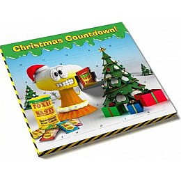  Адвент календар Toxic Waste Sour Candy Advent Calendar - 77g