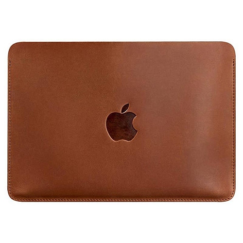 Шкіряний чохол Up для MacBook 13'' (світло-коричневий) шкіра Crazy Horse