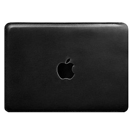 Шкіряний чохол Side для MacBook 14'' (чорний) шкіра Crazy Horse