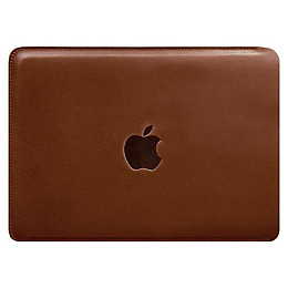 Шкіряний чохол Side для MacBook 14'' (світло-коричневий) шкіра Crazy Horse