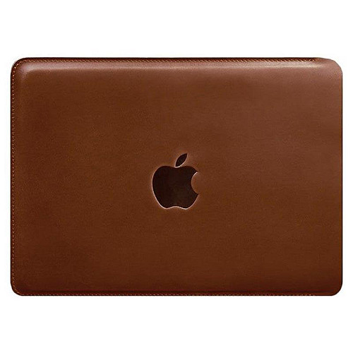 Шкіряний чохол Side для MacBook 14'' (світло-коричневий) шкіра Crazy Horse