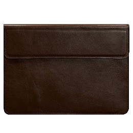 Шкіряний чохол-конверт на магнітах для MacBook 13'' (бордовий) шкіра Krast