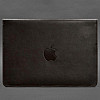 Шкіряний чохол-конверт на магнітах для MacBook 14'' (темно-коричневий) шкіра Krast