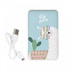 Повербанк (powerbank) Ziz "Сонячна лама" 5000 mAh