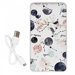 Повербанк (powerbank) Ziz "Планеты и созвездия" 10000 mAh