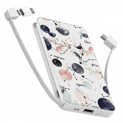 Повербанк (powerbank) Ziz "Планеты и созвездия" 10000 mAh