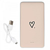 Повербанк (powerbank) Ziz "Сердечко" 10000 mAh