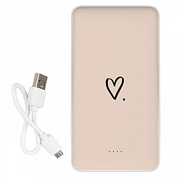 Повербанк (powerbank) Ziz "Сердечко" 10000 mAh
