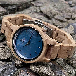 Деревянные женские наручные часы Skinwood Sky