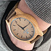 Дерев'яний наручний годинник Skinwood White
