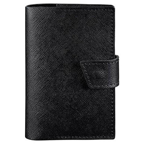Обкладинка для паспорта зі шкіри 4.0 Blackwood (чорна)