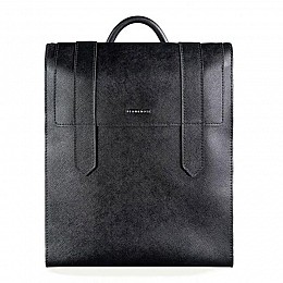 Городской кожаный рюкзак Blackwood (черный)