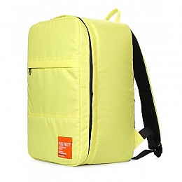 Рюкзак для ручної поклажі PoolParty HUB (жовтий) - Ryanair / Wizz Air / МАУ