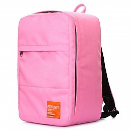 Рюкзак для ручної поклажі PoolParty HUB (рожевий) - Ryanair / Wizz Air / МАУ