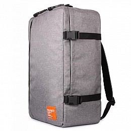 Рюкзак-сумка для ручної поклажі PoolParty Cabin (сірий) - МАУ