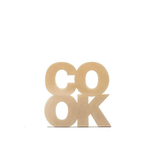 Упор для книг Cook (золото)