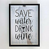 Скарбничка для винних пробок Save water drink wine