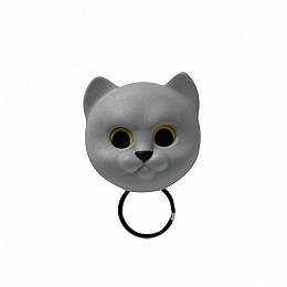 Ключниця настінна Neko Cat Qualy (сіра)