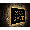 Настінний світильник Man Cave (жовте світло)
