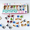 Дитяче Domino Animals white set