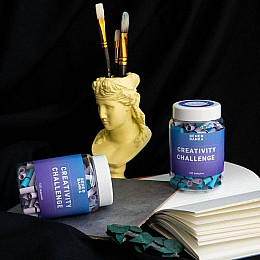 Баночка с записками Creativity Challenge (русский язык)