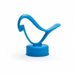 Кришка-тримач для пляшки Bottle Clip Peleg Design (синя)