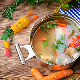 Емкость для заваривания специй Le Crock Coq Chicken Fred&Friends