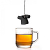 Силіконовий заварник для чаю Tea Shirt Qualy (чорний)