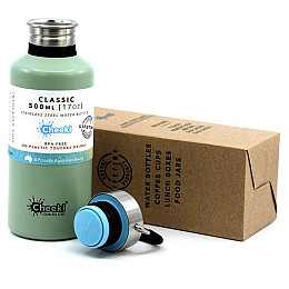 Бутылка для воды Cheeki Classic Single Wall Pistachio (500 мл)