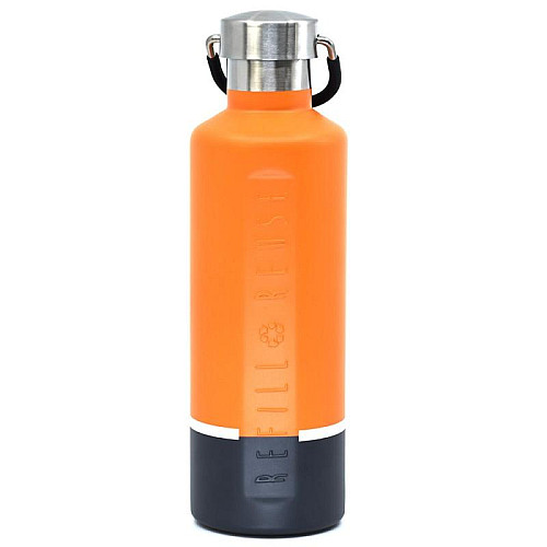 Термопляшка Cheeki Classic Insulated Orange-Grey (600 мл)