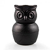 Солонка і перечниця Morning Owl Qualy (чорна)