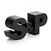 Солонка і перечниця S&P Qualy (чорні)