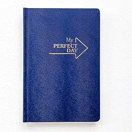 Недатований блокнот-щоденник Active My perfect day (синій металік)