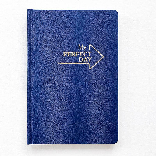 Недатований блокнот-щоденник Active My perfect day (синій металік)
