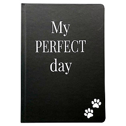 Ежедневник-планер Diary My perfect day недатированный (украинский язык) черный