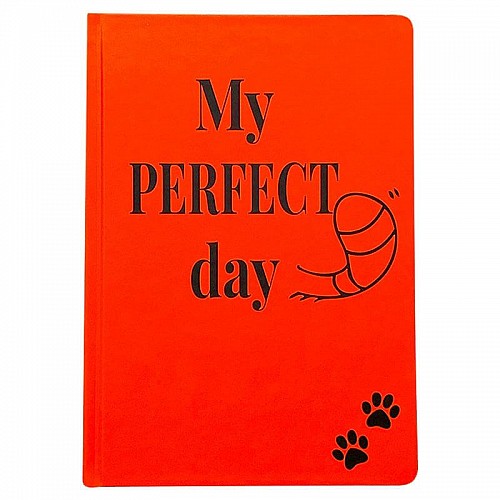 Щоденник-планер Diary My perfect day недатований (українська мова) червоний