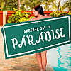 Пляжний рушник Another day in paradise