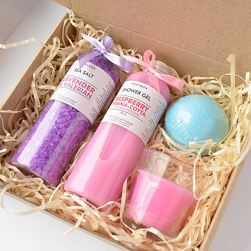 Подарочный набор Raspberry & Lavender
